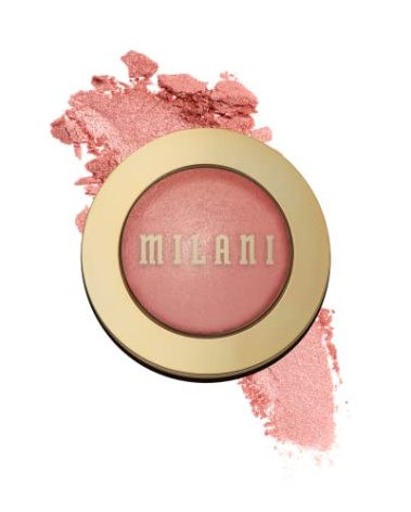 Milani Baked Blush, Powder Blush for Cheeks, Cruelty Free Makeup - Shape, Contour & Highlight Face for a Shimmery or Matte Finish -Petal Primavera