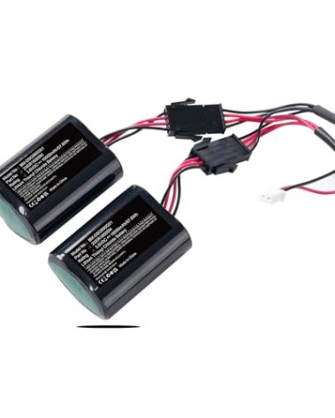 Aibatu 3.6V 16000mAh 103-304742 2XER18505M Battery Replacement for FANSO 103-304742 Siren Res Fire, Siren PG9901, PG9901,Siren PG9911,Burg Siren Visonic MCS-740 Siren MCS-720B Siren