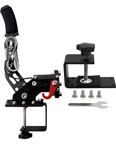 Obokidly Upgrade USB Handbrake Support G920 Compatible With XBOX ONE/XBOX ONE S For Simracing Game Sim Rig With Clamp Also Suitable For PC (Black)