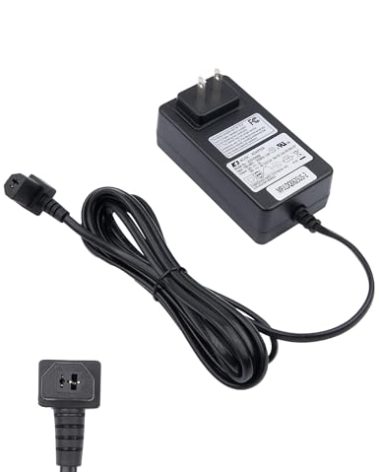 SitzKraft KDDY008M AC/DC Adapter with 90° D-Shaped 2 Pin Plug for Power Recliner Power Cord Switch Power Supply Transformer