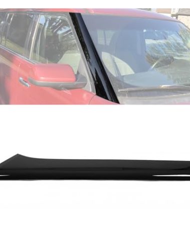 HECASA Right A-Pillar Trim Panel Compatible with 2009-2019 Ford Flex 4 Door Utility Replacement for BA8Z-7403136-AA Front Windshield Outer Pillar Trim Molding Passenger Side