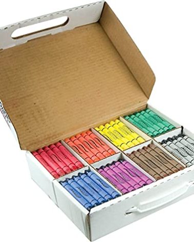 Crayons PRANG Large Wax Master CASE of 200