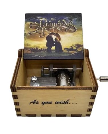 Black Bazaar The Princess Bride Music Box Storybook Love Theme 1987 Princess Buttercup Westley I Love You As You Wish
