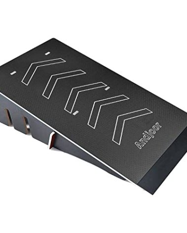 Andjoor Skateboard & Bike Ramp - Scooter, BMX, RC Car & Skate Ramp for Kids - Display Stand Holder