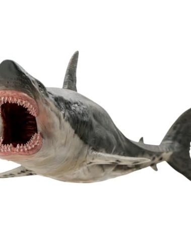 PNSO sea Animal (Patton The Megalodon (Big White Shark) 13")