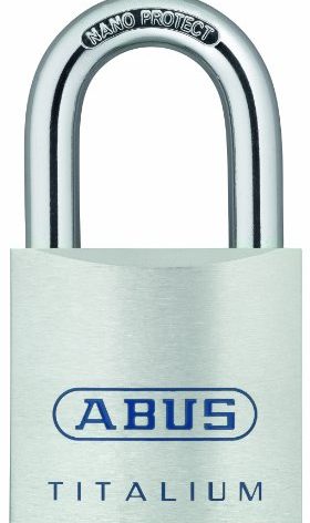 ABUS 80TI/50 KD Titalium Aluminum Alloy Padlock Keyed Different