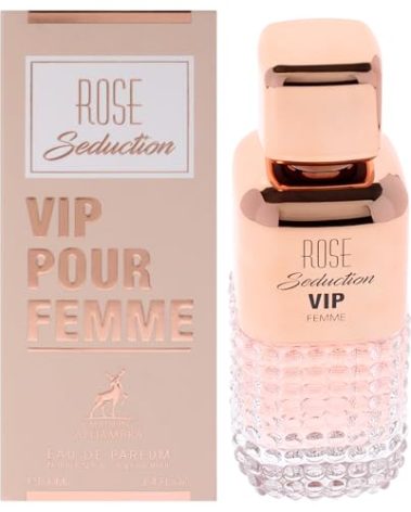 Lattafa Maison Alhambra Rose Seduction Vip for Women - 3.4 oz EDP Spray