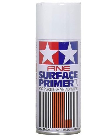 Tamiya America, Inc Primer White 180ml, TAM87044
