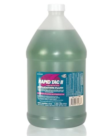Rapid Tac II Application Fluid 128 oz | Formulated for Specialty Films, Glass & Cold Temp Applications | Faster Bonding | Allows Graphic Re-Positioning | Vinyl Wraps, Decals & Stickers