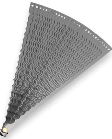 ALFA R303-OEM Oliver OEM 0797-0029-1SET Bread Slicer Blade Set | Set of 32 Slicer Blades for Oliver Bread Slicers