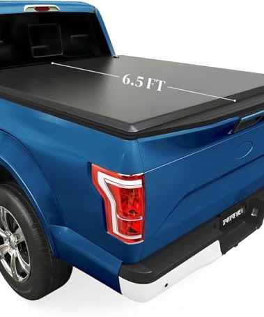 Perfit Liner 6.5" Soft Roll-up Truck Bed Tonneau Cover Compatible with 2015-2026 Ford F-150 | 6.5' (79") Bed | Waterproof Double Layer Vinyl (only for 15-25 F150 Standard Box/6.5ft Bed)