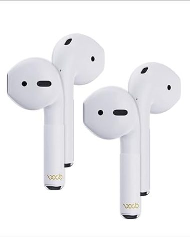WaveBlock Classic, 2 Pair EarProtect Sticker for AirPods Classic 1st Generation, Harm Blocker for AirPods, 5G Shield Reduction, Fits in Case, Tested in FCC Certified Lab