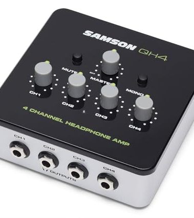 Samson QH4 4-Channel Headphone Amplifier (Restock)