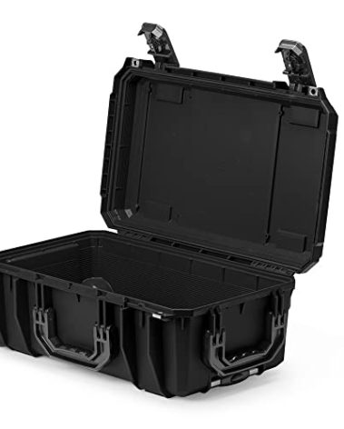 Seahorse 830 OEM Heavy Duty Protective Dry Box Case - TSA Approved / Mil Spec / IP67 Waterproof / USA Made for Professional Photographers and Camera Enthusiasts (Black)