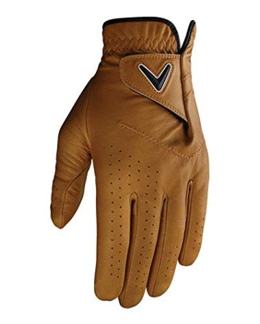 Callaway Golf Opti Color Glove (Worn on Left Hand, Standard, X-Large, Tan)