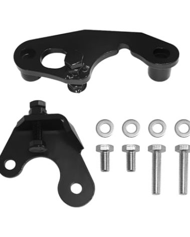 Sandfren Exhaust Manifold Bolt Repair Kit, 2PCS Driver Passenger Exhaust Manifold Bolt Repair Bracket, Auto Maintenance Accessories, Compatible with Newer & 1999 Truck SUV 4.8L 5.3L 6.2L