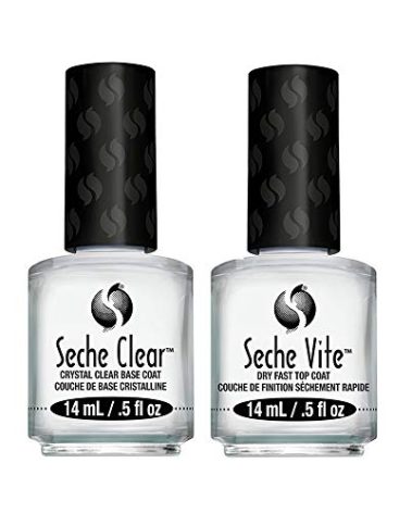 Seche Clear Vite, Base Coat and Top Coat for Nail Polish