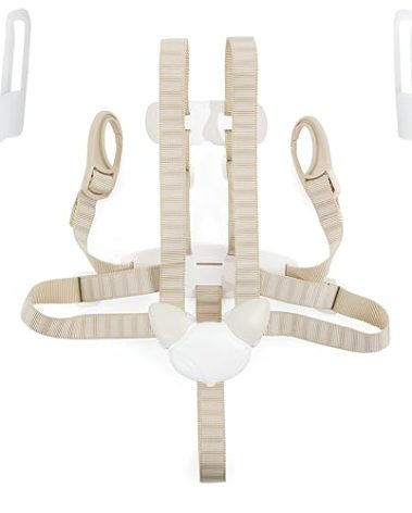 Hxeternal 5-Point Harness - Only Compatible with Tripp Trapp Baby Set - for Ages 6-36 Months - Easy to Install & Use