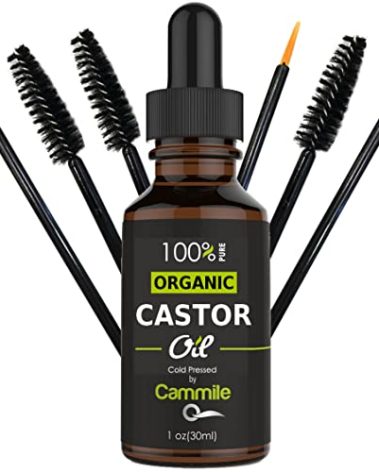 Organic Castor Oil - For Hair, Eyelashes, and Eyebrows Growth 1 oz 30ml