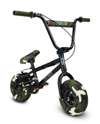 Fatboy Mini BMX in PRO Model with 3pc Crank - Assault/Stunt Model with 1 pcs Crank Mid Level - The Riot is Entry Level with 1-pc Crank (Assault/Stunt-Apache)