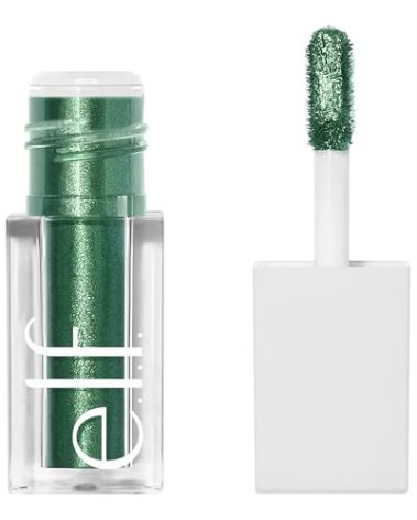 e.l.f. Liquid Metallic Eyeshadow, Quick-Drying, Long-Lasting, Gel-Based Formula For One-Swipe Pigmented Coverage, Vegan & Cruelty-Free, Aurora