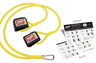 Jaeger J-Bands Resistance Bands for Pitchers. Baseball & Softball Pitching Trainer and Arm Trainer. Pitching Bands for Throwing. Training Equipment with Laminated Instruction Sheet