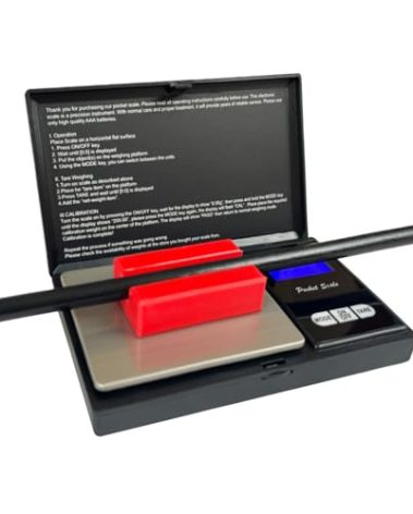 - QI HUO JU - Archery Arrow Scale Grain Scale Portable Digital Arrows Weight Scales with Arrow Holder, LCD Display and High-Precision Accurate, Included Batteries