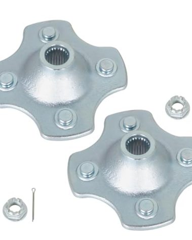 WFLNHB 2 Packs Rear Axle Wheel Hub W/Nut Replacement for Honda TRX300FW TRX300 Fourtrax 300 2X4 4X4 1988-1992