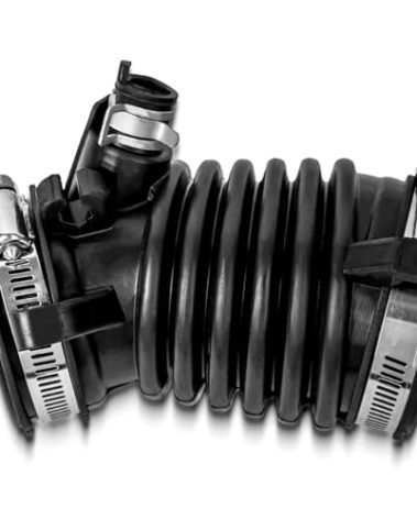 Engine Air Intake Hose Tube With Clamps Compatible With 2012-2015 Honda Civic 1.8L 2013-2015 Acura ILX 2.0L 2.4L Replaces Part #17225-R1A-A01