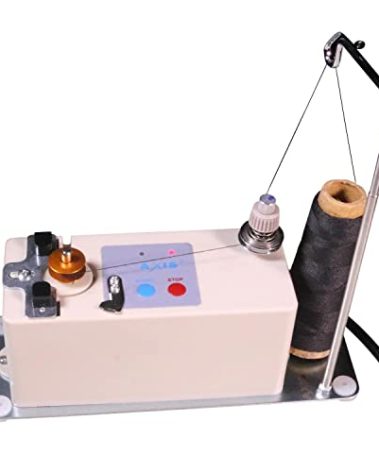 Axis Bobbin Winder Portable Automatic Bobbin Winder Bobbin Class15 L M Style for Juki Janome Brother Singer Quilting Embroidery Sewing Machine Bobbin Max Dia 1.1” Bobbin Hole Dia 1/4” Wide 0.46”