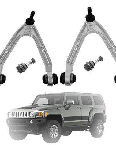 munirater 4-Pack Front Upper Lower Control Arm with Ball Joint LH RH Replacement for H-3 2006-2010 Replacement for H3T 2009-2010