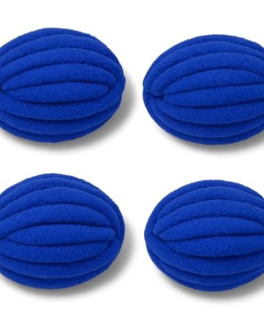 MARCYNMYA Chunky Yarn No7 Thick Yarn, 250 Grams (Royal Blue, Pack of 4)