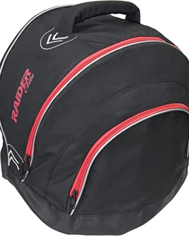 Raider BCS-10 Elite Motorcycle Helmet Storage Bag with Fleece Lining and Waterproof Shell