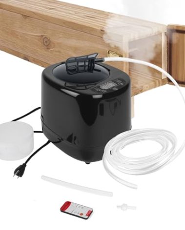 Portable Wood Bending Steam Generator –1100W Electric Wood Steamer Kit with 9-Stage Power, 10m Remote, Triple Safety – Steam Box for Wood Projects & Curved Designs -Steam Box Plan/Accessories