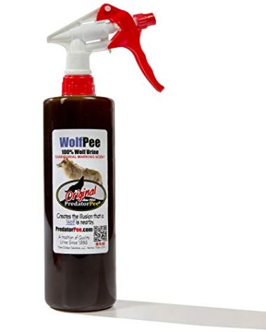 PredatorPee 100% Wolf Urine - Territorial Marking Scent - Creates Illusion That Wolf is Nearby - 16 oz