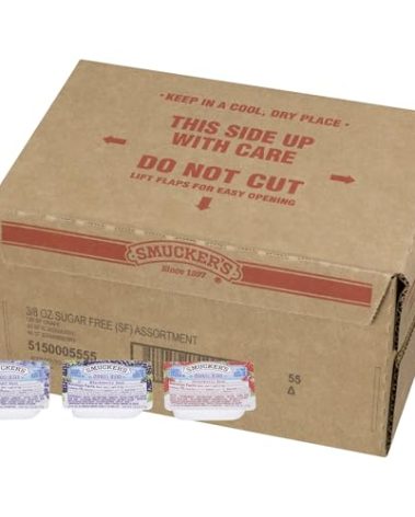 Smucker's Sugar-Free Fruit Spread Assortment, 0.375 Ounce (Pack of 200)