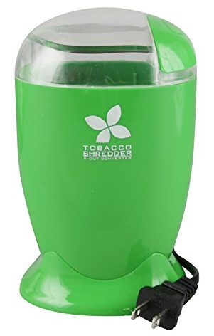Electric Tobacco Shredder And Cut Converter Green Pack Of 1