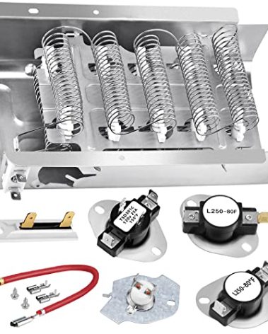 279838 Dryer Heating Element for Whirlpool Maytag Centennial Dryer Parts Kenmore 70 80 Series Model 110 Amana 3403585 8565582 NED4655EW1 W10724237 Dryer Heating Element by APPLIANCEMATES