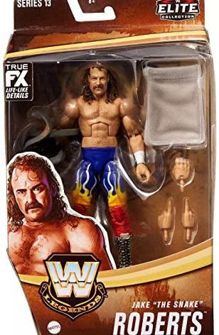 WWE Elite Legends Collection Action Figure Series (Select Superstar) (Jake The Snake Roberts (Series 13))