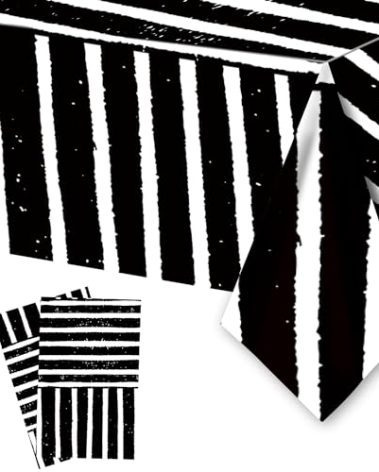 Fuyhiuous 2Packs Bee Tablecloth Disposable Tablecover for Bee Birthday Party Supplies and Decorations for Kid Boy Baby Shower Rectangle Tables 70"X42"