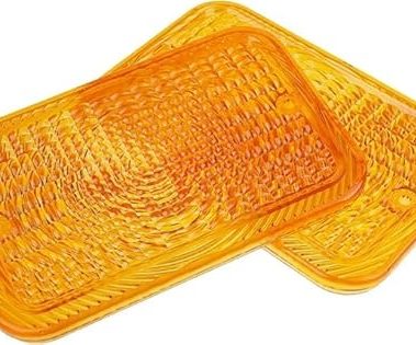 Irnyso Tractor Taillight Lens Amber LVU18745 fits John Deere Tractor 1023E 1025R 1026R 2027R 2032R 3120 3203 3320 4105 4520 4600 5415 5425(2PACK)