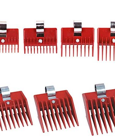 Speed O Guide Universal Clipper Comb Attachments Set of 7 (No. 000, No. 00 No. 0, No. 0a, No. 1, No. 1a, No. 2)