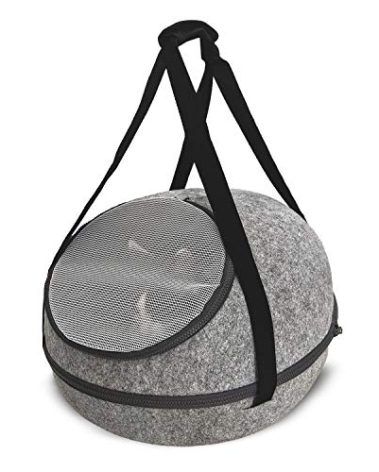 SPOT Doc & Phoebe’s 3-in-1 Sleep & Go Cat Carrier | Portable Pet Travel Bag for Cats and Small Dogs | Converts to Carrier, Cozy Cave and Comfy Bed | Adjustable Shoulder Strap Perfect for Vet Visits