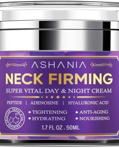Ashania Neck Firming Cream: Neck Creams for Tightening and Firming - Korean Skin Care Tighten and Lift Neck Cream Advanced Fomula 1.7 Fl Oz