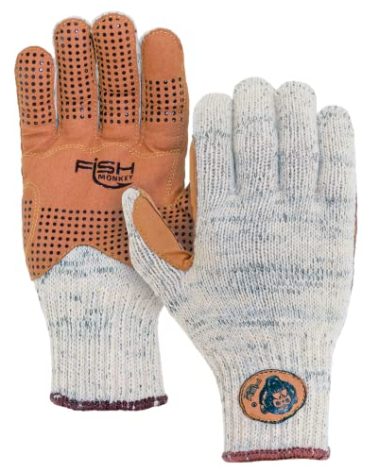 Fish Monkey Wool Full Finger Winter Cold Ice Fishing Glove with Four Way Stretch and Non-Slip Superior Grip for Women and Men (Tan, XXL)