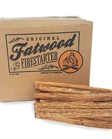 2400 Earth Worth | 10 Pound Box - Fatwood Firestarter,Brown