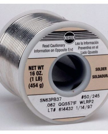 Kester 24-6337-8817 Solder,Wire,SN63 N/C P1,141-126