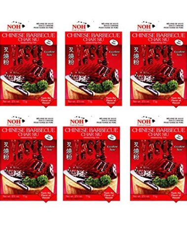 Noh Chinese Barbecue Char Siu Seasoning Mix (6 Pack, Total of 426g)