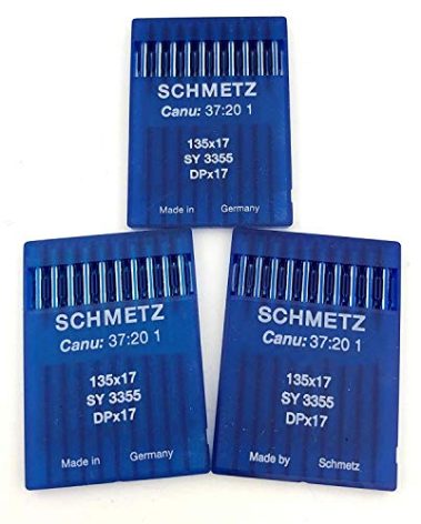 30 Pk. Schmetz 135X17 DPX17 Industrial Walking Foot Sewing Machine Needles (21 (Metric Size 130))