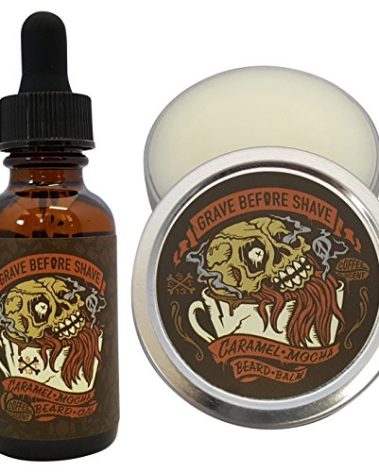 Grave Before Shave™ CARAMEL MOCHA BEARD PACK (Caramel Mocha Coffee Scented)